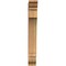 Ekena Millwork Imperial Traditional Smooth Bracket, Western Red Cedar, 3 1/2"W x 16"D x 28"H BKT04X16X28IMP01SWR - alternate 2